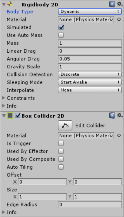 Unity Rigidbody や Collider の設定により変化する 当たり判定の性質 後編 Bard は楽して暮らしたい