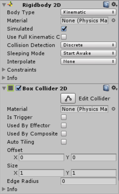 Unity Rigidbody や Collider の設定により変化する 当たり判定の性質 後編 Bard は楽して暮らしたい